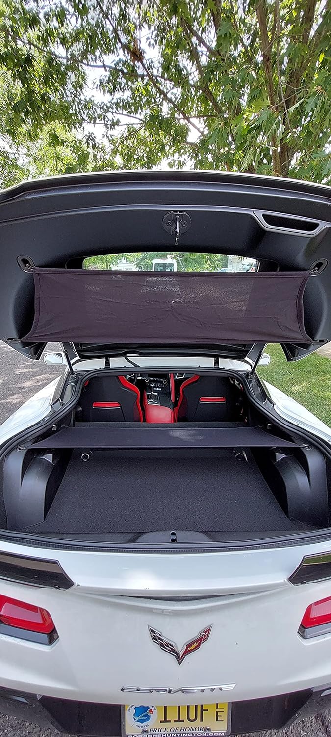 Trunk Security Lower Cargo Shade Cover For CORVETTE C7 2014 - 2019