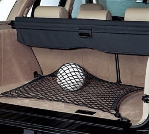 Floor Style Elastic Trunk Cargo Net for BMW X5 3.0i 3.0si 3.5d 35dX 35i 35iX 4.4i 4.6is 4.8i