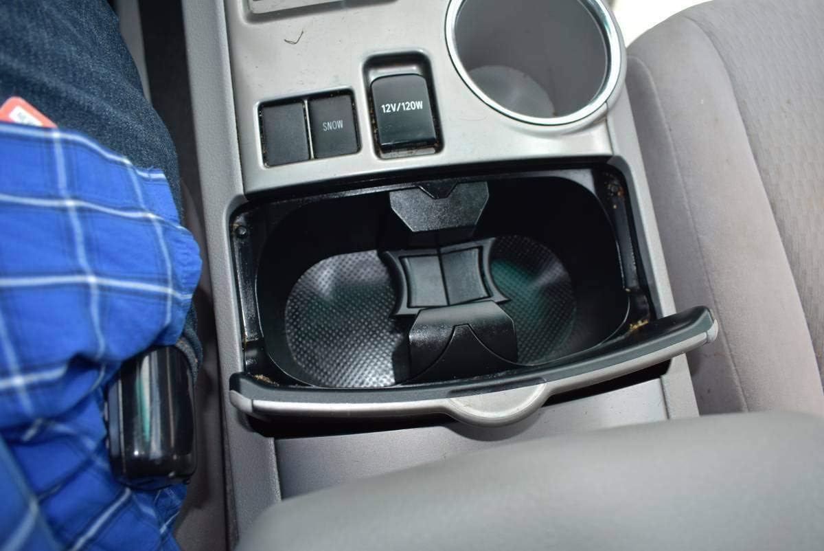 Car Cup Holder Divider Insert for Toyota Highlander 2008 - 2013