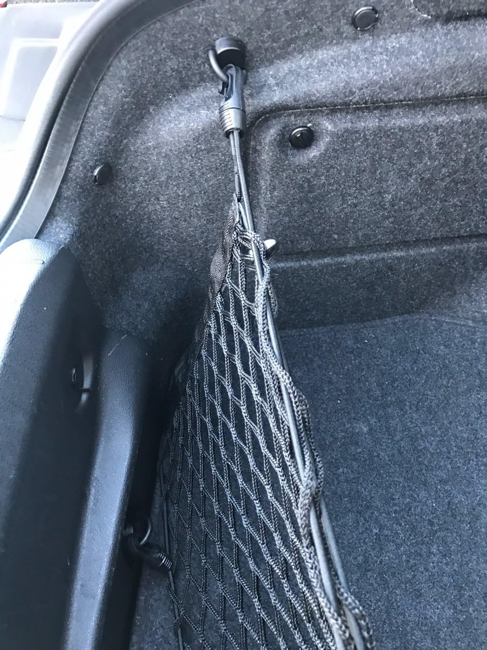 Envelope Style Trunk Cargo Net for Infiniti Q60 Coupe ONLY 2016 - 2019