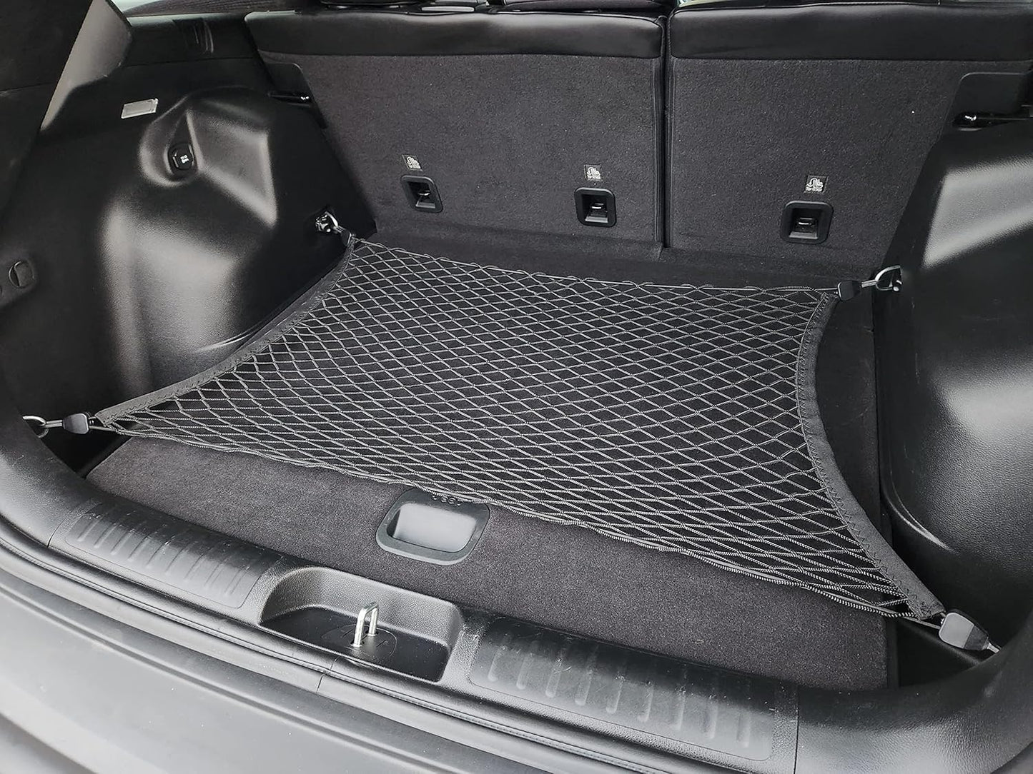 Floor Style Elastic Trunk Cargo Net for Jeep Cherokee Latitude Limited Trailhawk 2019-2023