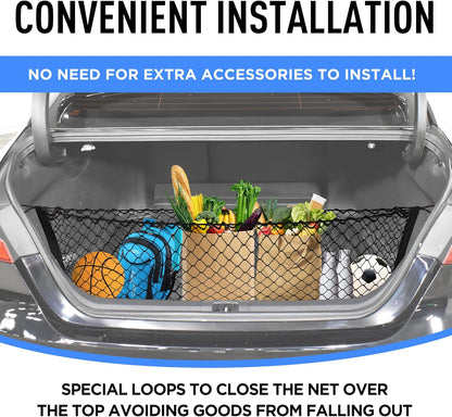 Envelope Style Trunk Cargo Net for Toyota Camry 2018-2025