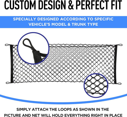 Envelope Style Trunk Cargo Net for Toyota Camry 2018-2025