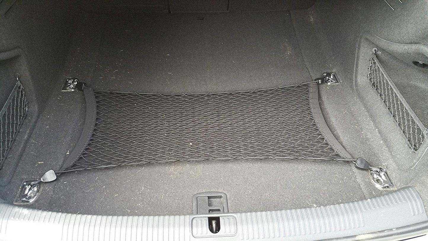 Floor Style Elastic Trunk Cargo Net for Audi A4 S4 RS4 A4 Quattro 2018-2024