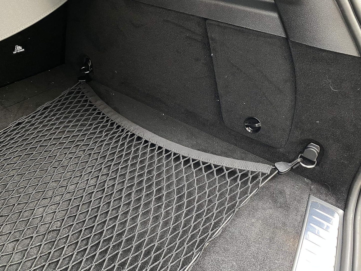 Floor Style Elastic Trunk Cargo Net for Mercedes-Benz GLE W167 2020-2024