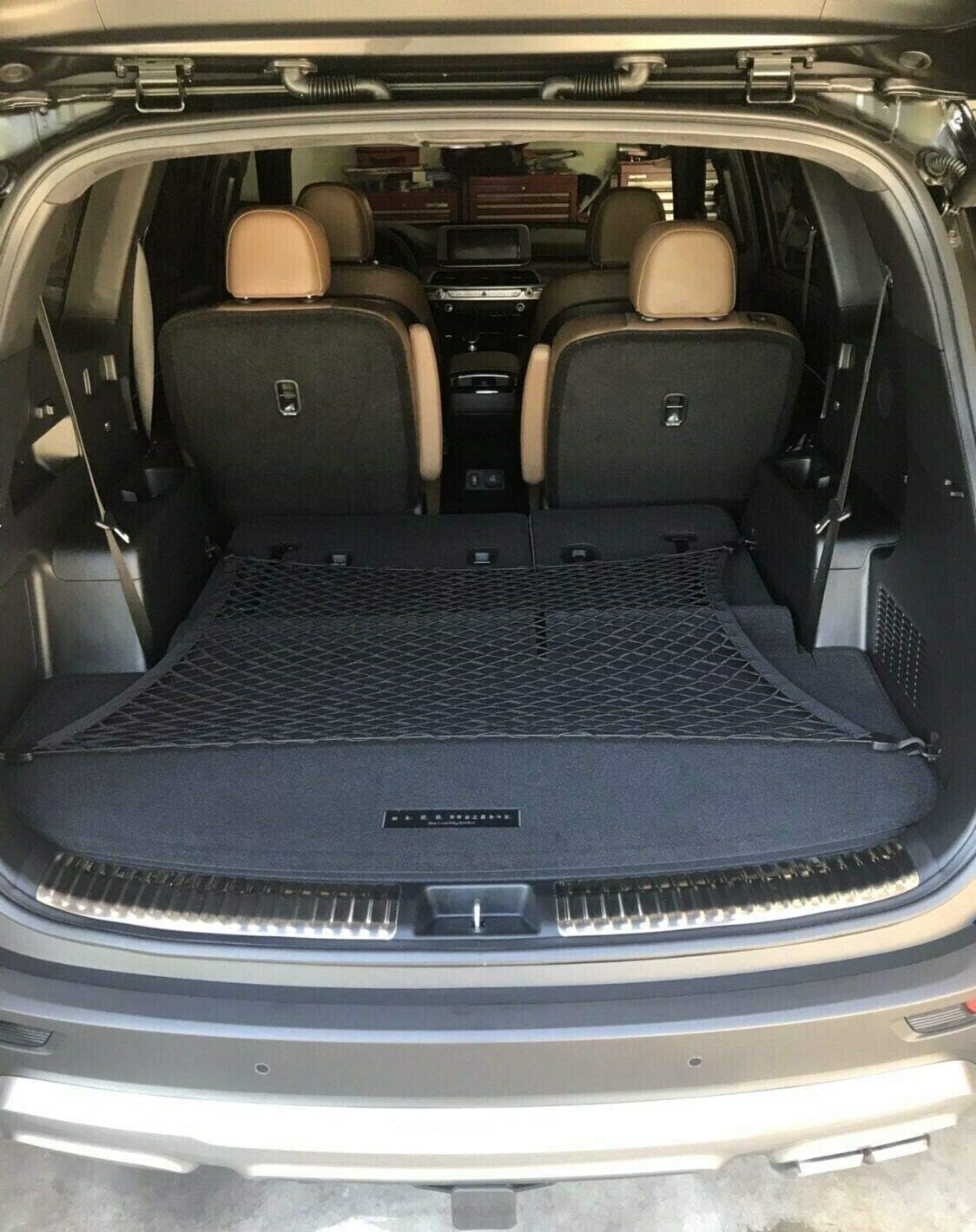 Floor Style Elastic Trunk Cargo Net for KIA Telluride 2020-2025