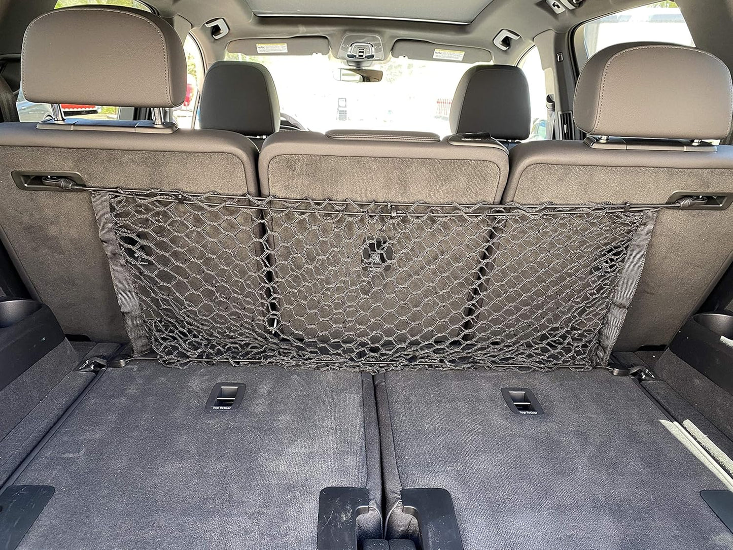 Envelope Style Trunk Cargo Net for Audi Q7 Accessories 2017-2022