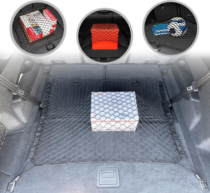 Floor Style Elastic Trunk Cargo Net for Audi Q7 2017-2022