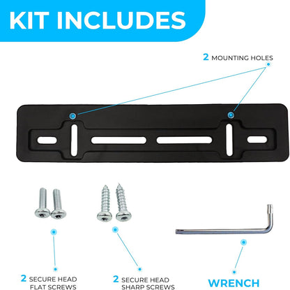 Front Bumper License Plate Bracket for Ford