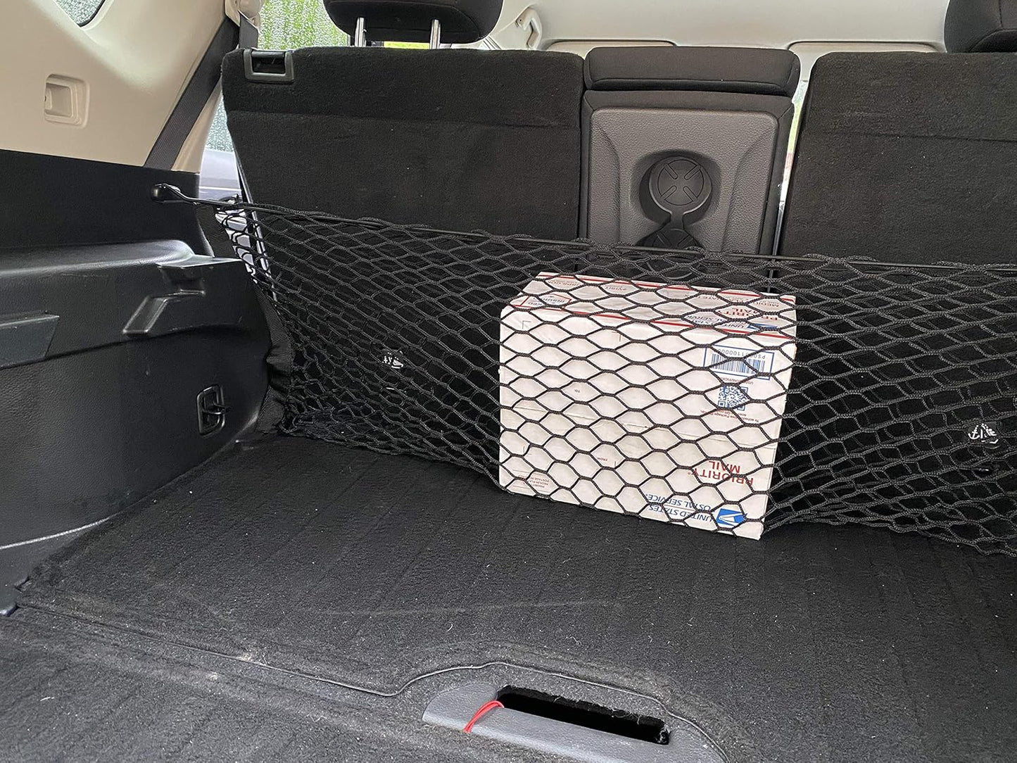 Envelope Style Trunk Cargo Net for Nissan Rogue S SV SL Platinum 2014-2020