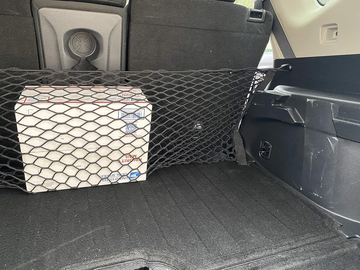 Envelope Style Trunk Cargo Net for Nissan Rogue S SV SL Platinum 2014-2020