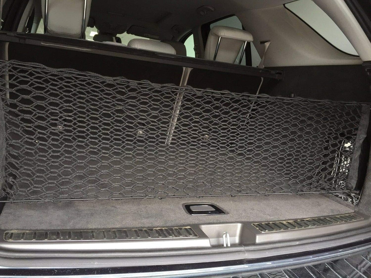 Envelope Style Trunk Cargo Net for Mercedes-Benz ML-Class ML250 ML350 ML500 ML550 ML63 W166 2012 - 2015