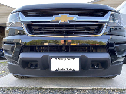 A NASA-Like Rubber Heavy Duty Front License Plate Frame Tag Holder Guard Bumper for Chevrolet