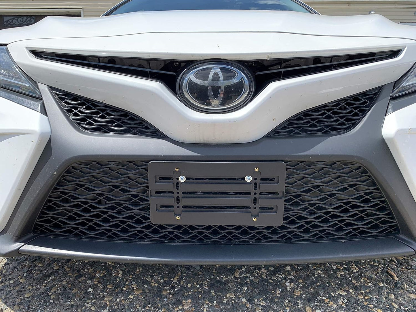 Front Bumper License Plate Bracket for Toyota Camry Camry Hybrid 2018-2024