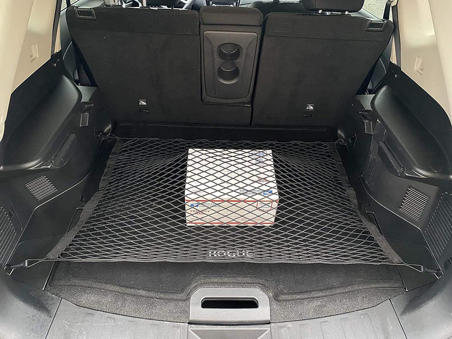 Floor Style Elastic Trunk Cargo Net for Nissan Rogue 2008-2020