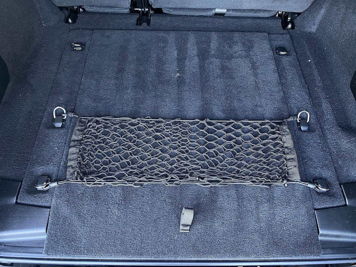 Floor Style Elastic Trunk Cargo Net for Jeep Wrangler JL 4 Door 2019-2024