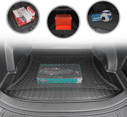 Rear Trunk Floor Style Mesh Cargo Net for Toyota RAV4 LE XLE 2019-2024