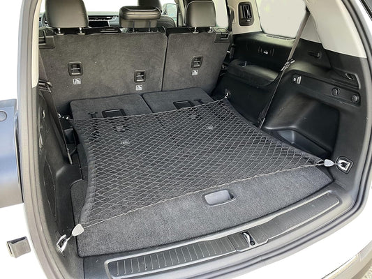 Floor Style Elastic Trunk Cargo Net for Jeep Grand Cherokee L 7 Seats 2021 - 2024