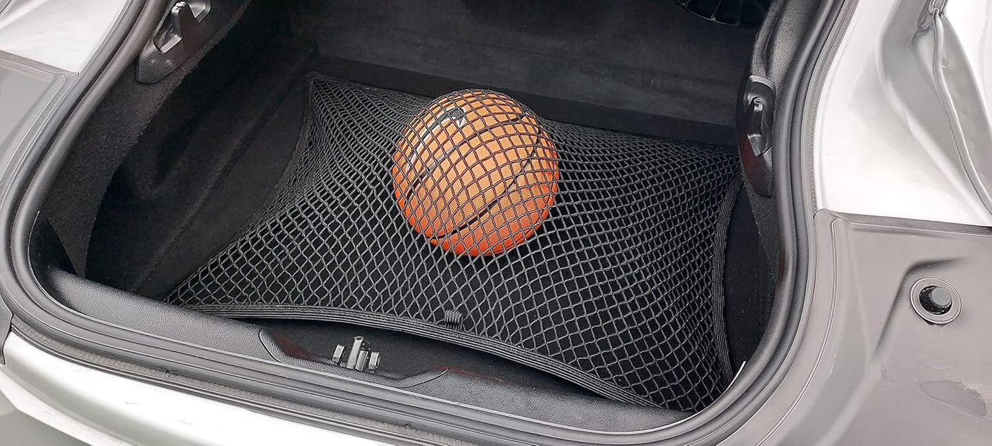 Floor Style Elastic Trunk Cargo Net for Toyota GR Supra 2019-2024