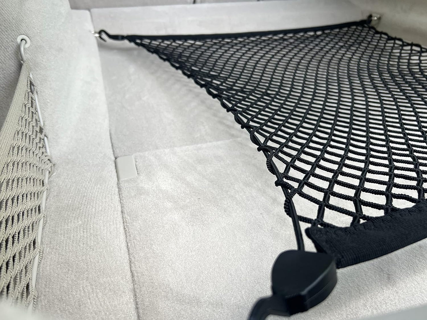 Floor Style Elastic Trunk Cargo Net for Mercedes-Benz EQS 2022-2024