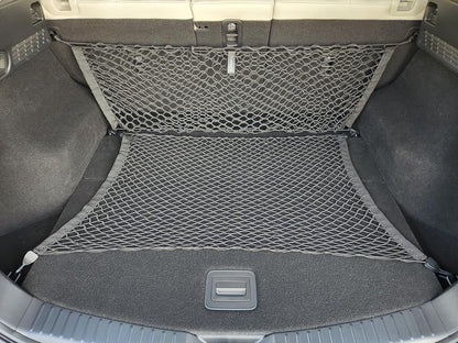 Floor + Back Seat Style Automotive Elastic Trunk Mesh Cargo Net for Mazda CX5 2023