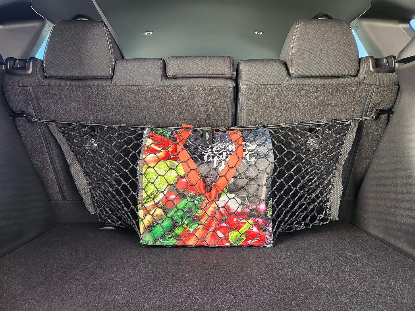 Envelope Style Trunk Backseat Cargo Net for Honda HRV LX Sport EX-L 2023