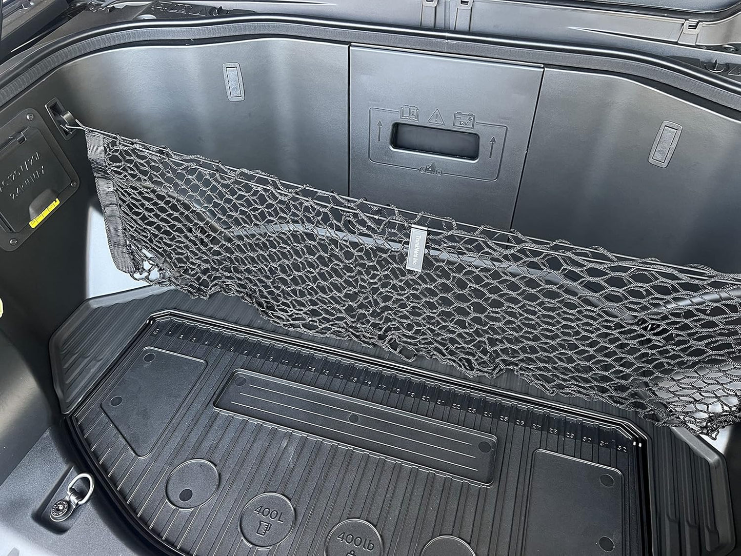 Envelope Style Trunk Cargo Net for Ford F 150 Lightning Pro XLT Lariat 2022-2024