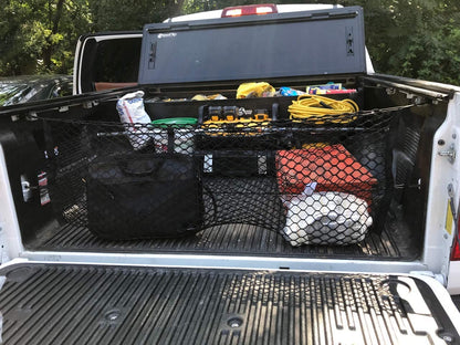 TrunkNets Inc Truck Bed Envelope Style Trunk Mesh Cargo Net for Toyota Tundra 2007-2020 New