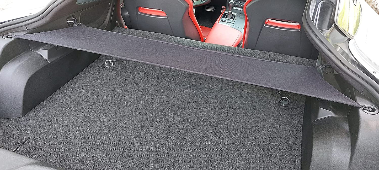 TrunkNets Inc Trunk Security Lower Cargo Shade Cover For CORVETTE C7 2014 2015 2016 2017 2018 2019 NEW